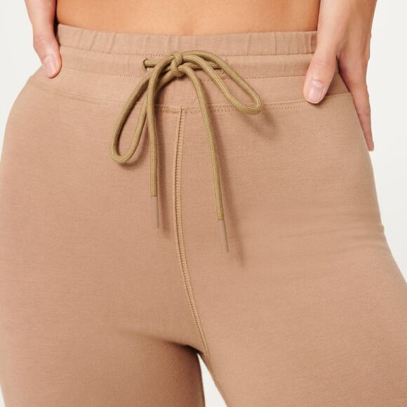 NWT Good American Brown Legging Size 0 Essential Comfy Tie Waist High Rise - Picture 7 of 13